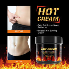Kitnoblis hot sweat cream massage action: apply with circular motions to enhance feel and spread