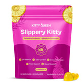 KITTYQUEEN Slippery Kitty bottle pouring probiotic support daily