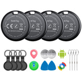 KIUP Air Tags Android 4-pack front view for quick item discovery