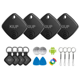 KIUP Air Tags in a 4-pack with cases for quick item localization