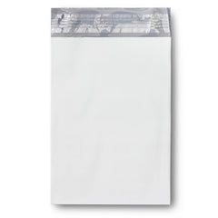 KKBESTPACK poly mailer 7.5x10.5 with white exterior and silver interior for privacy