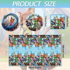 KKOND Zootopia2 napkins are soft and absorbent for party dining.