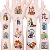 KKOND Zootopia2 tattoos for kids, colorful designs ideal for party favors.