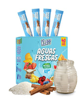Klass Aguas Frescas Horchata powder packet for zero-sugar hydration on the go.