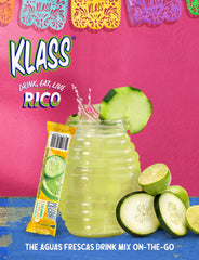 Klass Aguas Frescas Strawberry Watermelon flavor for everyday refreshment.