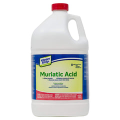 Klean-Strip Green safer muriatic acid bottle for concrete etching.