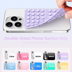 Klearlook removable sticky grip shown without leaving residue.