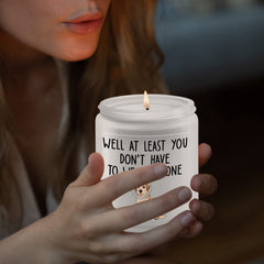 KLL lavender fragrance candle creates calming atmosphere for rest.