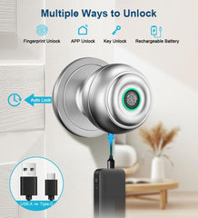 KLLOQUE fingerprint scanner close-up highlighting biometric access.