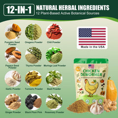 KLUORAN 1.3 lb pouch shown for long-term daily poultry care.