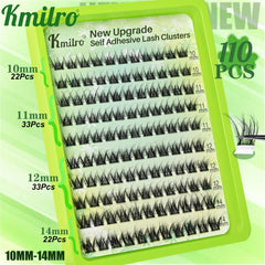 Kmilro beginner-friendly tweezers help precise lash placement.