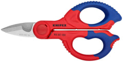 KNIPEX Electrician's Shears blades enable precise, non-slip cuts of small wires.