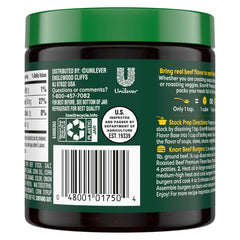 Measuring teaspoon beside Knorr Roasted Beef Base shows easy portion control