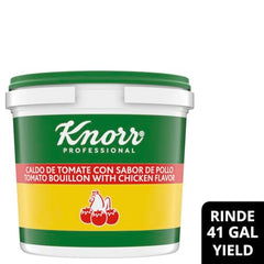Knorr Tomato Bouillon Base dispensing jar for easy, consistent measuring.