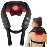 KNQZE neck and shoulder massager with heat front view for targeted relief
