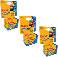 Kodak Ultramax 400 film in 36-exposure 35mm format for vivid everyday photography