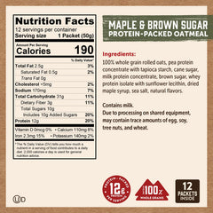 Kodiak Cakes apple cinnamon oatmeal packet for fragrant mornings