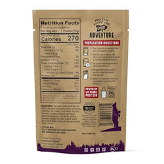 Kodiak Cakes Dark Chocolate Sea Salt oats serving with 20g protein.