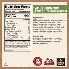 Kodiak Cakes maple brown sugar oatmeal packet for on-the-go breakfast