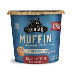 Kodiak Cakes Minute Muffins Mountain Blueberry pack for quick breakfast on the go.