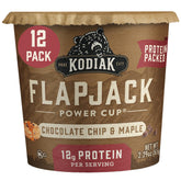 Kodiak Cakes Pancake On The Go pack of 12 cups for quick, portable breakfasts.