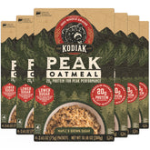 Kodiak Cakes Peak maple brown sugar oatmeal packets for a protein-rich breakfast on the go