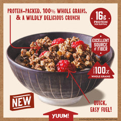 Kodiak Cakes granola resealable pouch highlighting convenience and grab-and-go snack options.