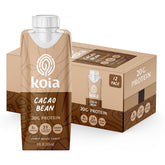 Koia Cacao Bean protein bottle, creamy plant-based protein for on-the-go meals