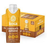 Koia Chocolate Banana bottle, creamy dairy-free protein for on-the-go meals