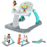 Kolcraft Tiny Steps walker with bubble design for engaging visual play and curiosity.