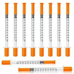 KOLHOFFR U-100 syringe with clear body for precise measurements in the lab