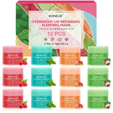 KONEUK 12-pack lip sleeping mask box front, overnight lip care