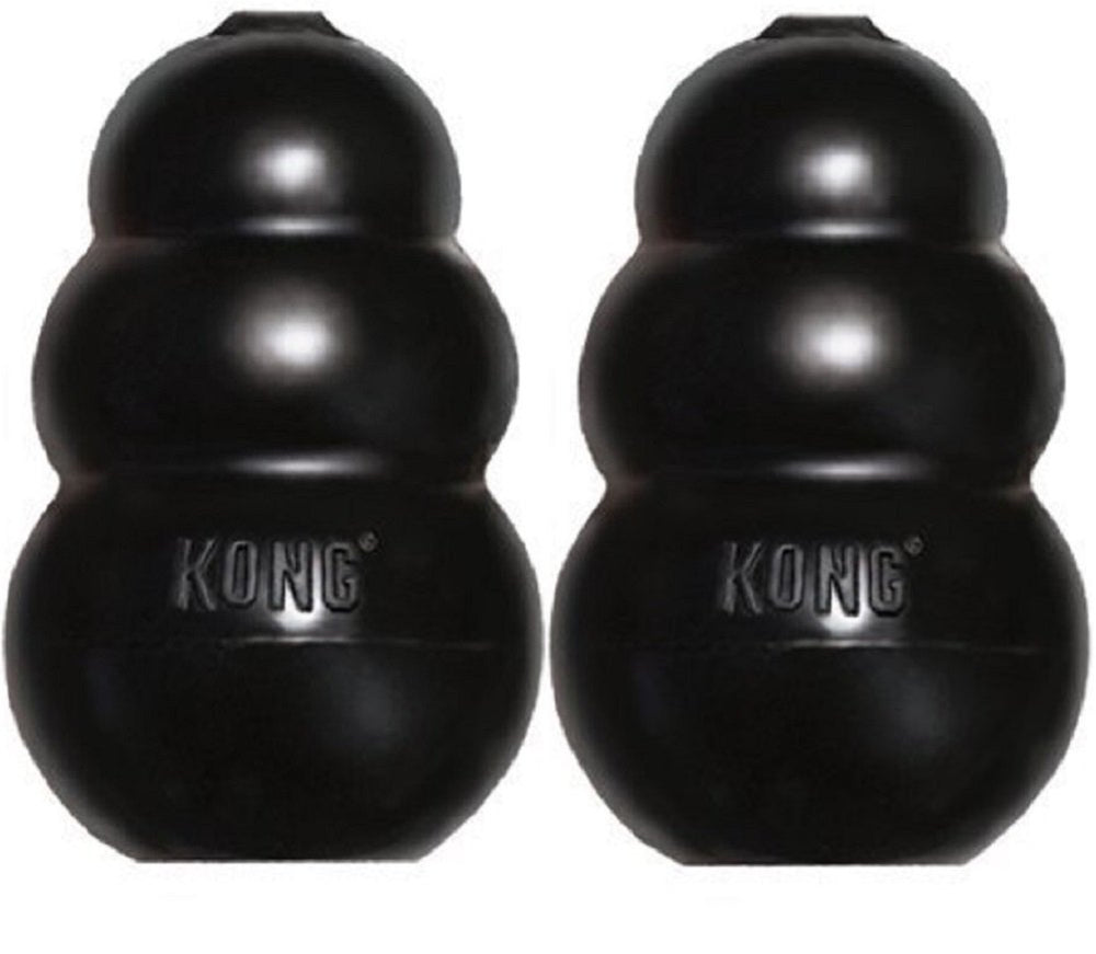 KONG Extreme toy, side view, built for powerful chewers and durability.