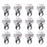 Konsait flashing LED rings collection for glow party fun
