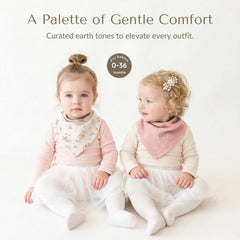Konssy Muslin Baby Bibs – snaps closeup, gentle neck fit for newborns