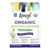 Konsyl psyllium husk powder canister for daily fiber and digestion support.