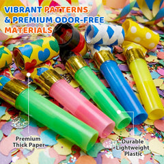 Koogel colorful stripes blowouts brighten celebrations and engage guests.