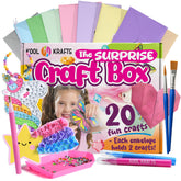 KOOL KRAFTS Surprise Craft Box Diamond Art boosts fine motor skills