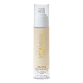 Kopari Sun Shield Soft Glow bottle-dispense shows easy daily sunscreen application and hydration.
