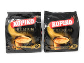Kopiko 3 in 1 instant coffee packaging for quick, convenient use.