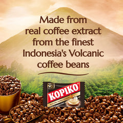 Kopiko Cappuccino Candy creamy swirl close-up shows smooth texture.