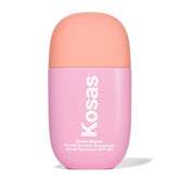 Kosas DreamBeam SPF 40 bottle closeup, mineral protection for daily use.