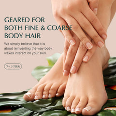 Kotamu bikini area waxing with beads delivers clean results and smoother skin.