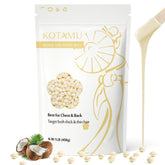 Kotamu hard wax beads pack close-up for at-home waxing convenience and value.