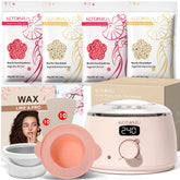 KOTAMU pink digital wax warmer for at home hair removal sessions