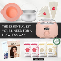 KOTAMU wax warmer with temperature control knob for precise heating