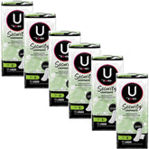 Kotex Natural Balance liner long closeup for everyday discreet protection.