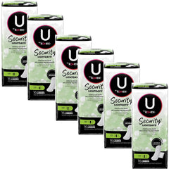 Kotex Natural Balance liner long closeup for everyday discreet protection.