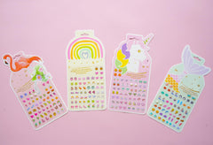 Koutey stick-on earrings mermaid for ocean-inspired dress-up