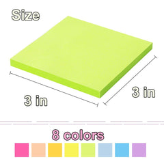 Kozerite notes with super sticky adhesive stay put on surfaces.